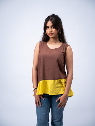 The Ember Top - Brown