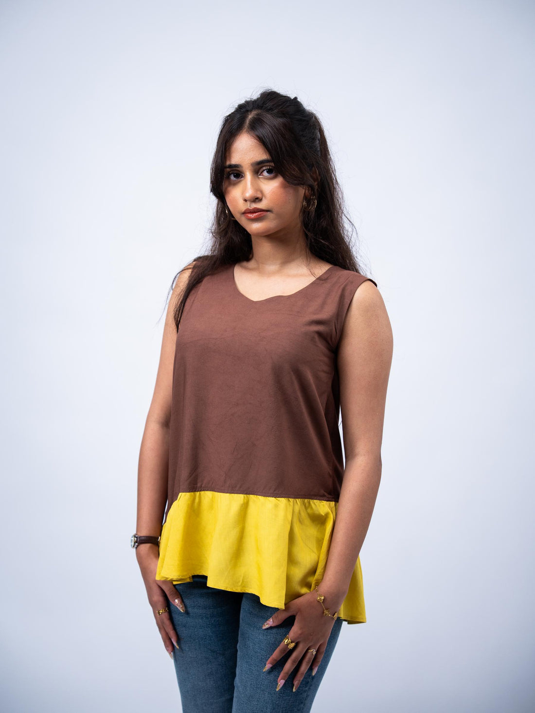 The Ember Top - Brown