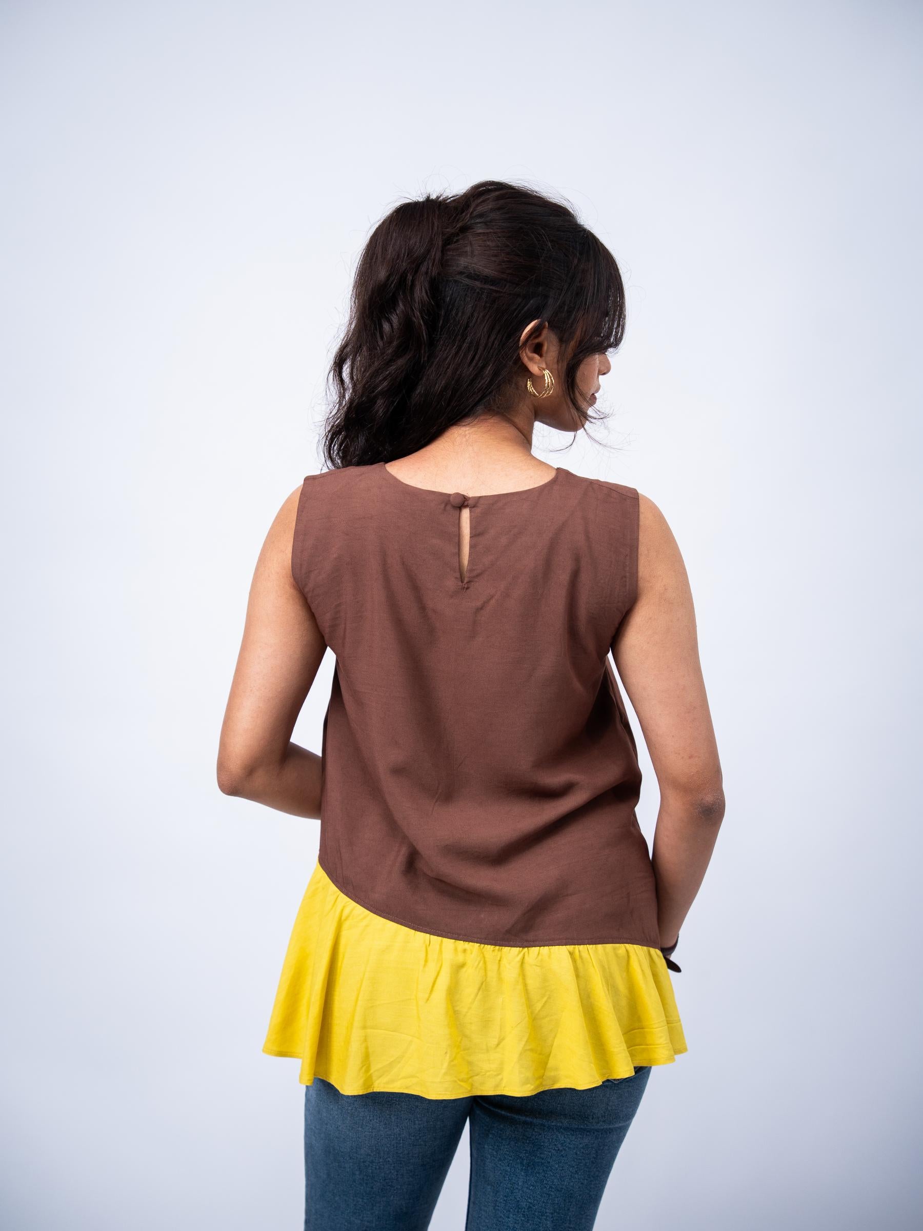The Ember Top - Brown
