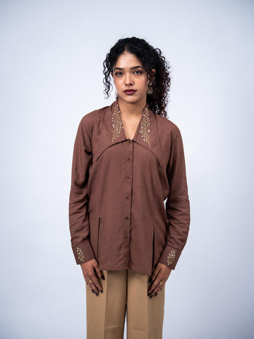 The Dune Shirt - Brown