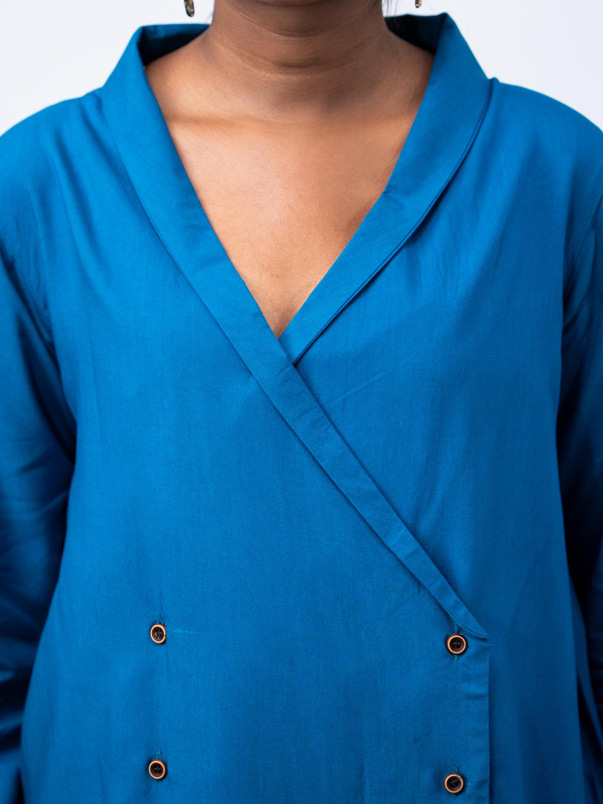 The Drift Shirt - Cerulean Blue