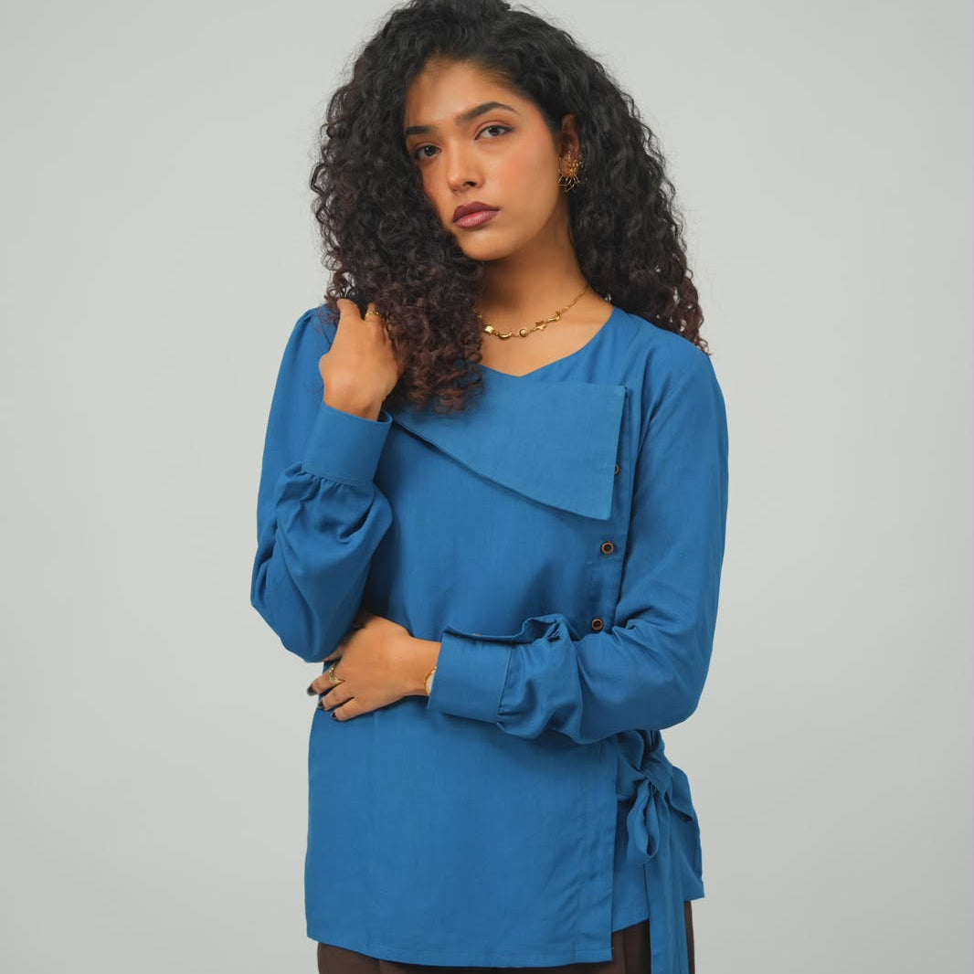 The Echo Top - Cerulean Blue