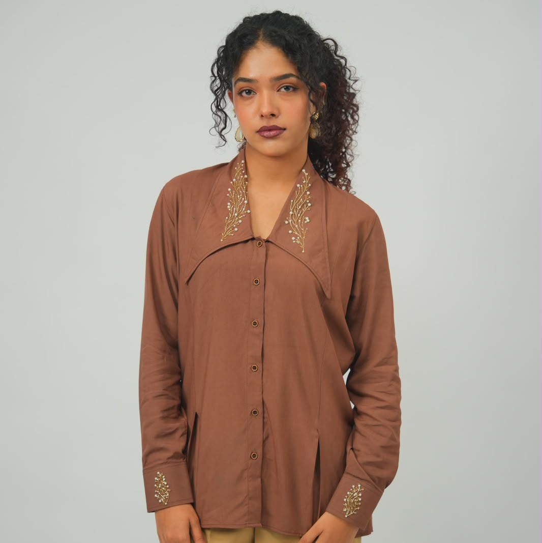 The Dune Shirt - Brown