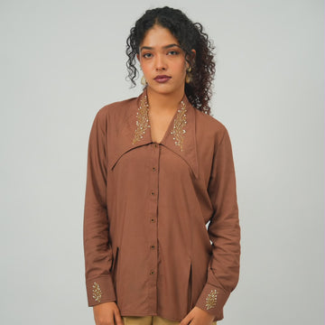 The Dune Shirt - Brown