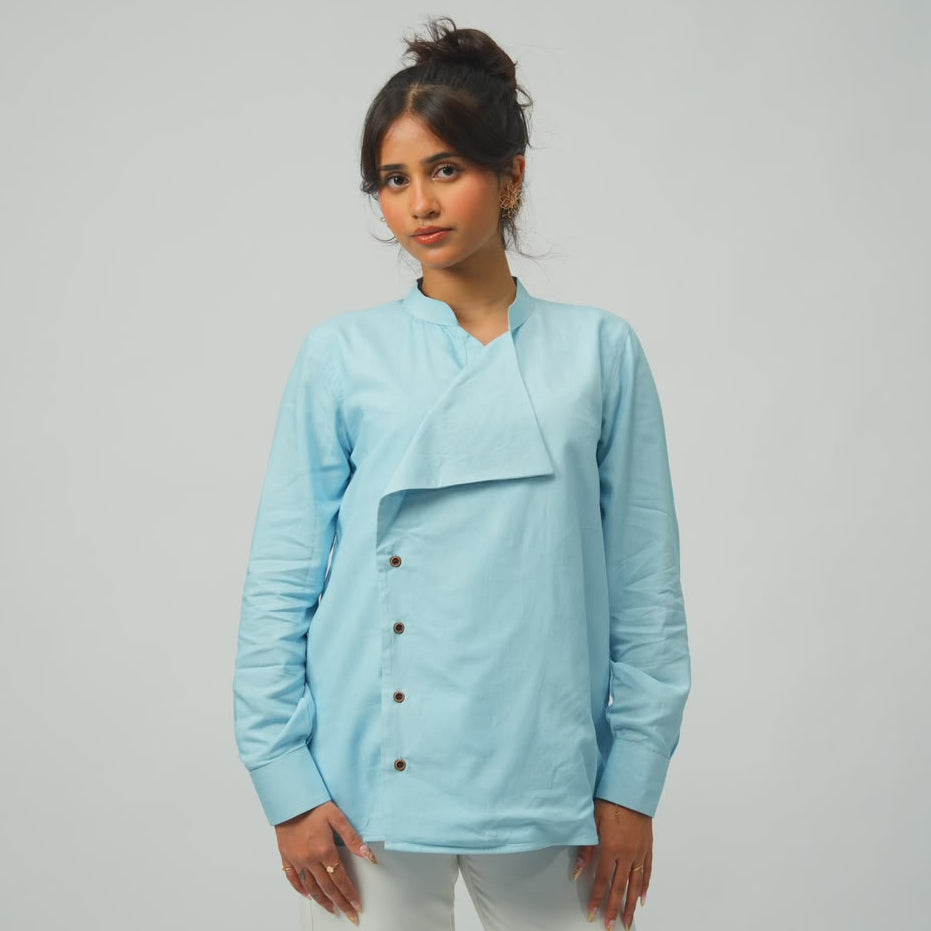The Halo Shirt - Powder Blue